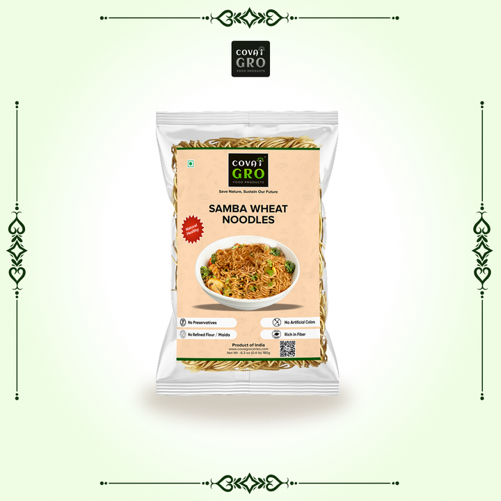 Samba Wheat Millet Noodles